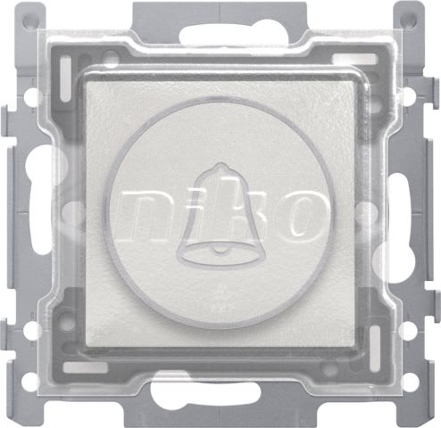 Niko - BOUTON-POUSS. N.O. 6A AVEC LED, VIS, INC. CAPUCHON DE PROTECTION