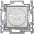 Niko - BOUTON-POUSS. N.O. 6A AVEC LED, VIS, INC. CAPUCHON DE PROTECTION