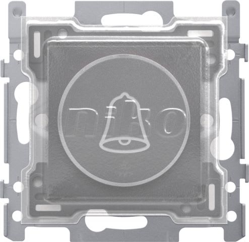 Niko - BOUTON-POUSS. N.O. 6A AVEC LED, VIS, INC. CAPUCHON DE PROTECTION