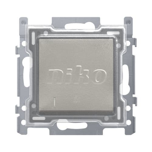 Niko - BOUTON-POUSSOIR N.O. 10A,  CONN. RAPIDE, CAPUCHON DE PROTECTION