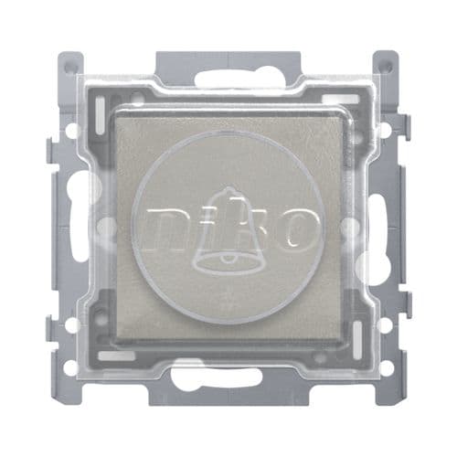 Niko - BOUTON-POUSS. N.O. 6A AVEC LED, VIS, INC. CAPUCHON DE PROTECTION