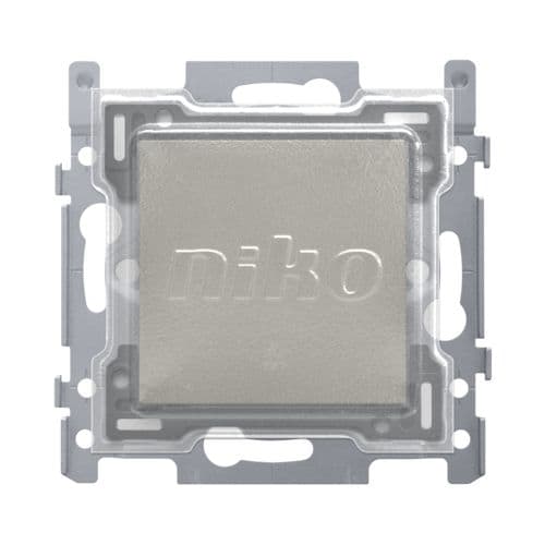 Niko - SOCLE UNIVERSEL AVEC CACHE-TROU, VIS ET CAPUCHON DE PROTECTION