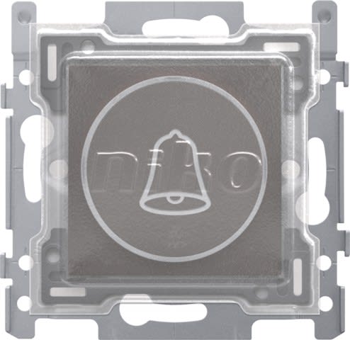 Niko - BOUTON-POUSS. N.O. 6A AVEC LED, VIS, INC. CAPUCHON DE PROTECTION