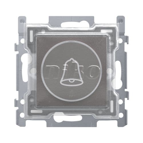 Niko - BOUTON-POUSS. N.O. 6A AVEC LED, VIS, INC. CAPUCHON DE PROTECTION