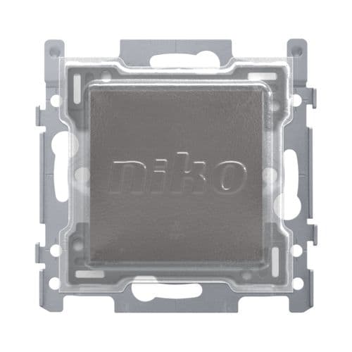 Niko - SOCLE UNIVERSEL AVEC CACHE-TROU, VIS ET CAPUCHON DE PROTECTION