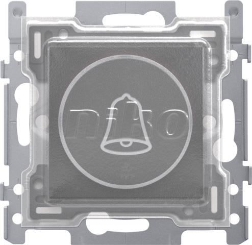 Niko - BOUTON-POUSS. N.O. 6A AVEC LED, VIS, INC. CAPUCHON DE PROTECTION
