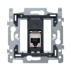 Niko - 1 CONNEXION RJ45 STP CAT6, POE++, PLAT, 60X71, VIS
