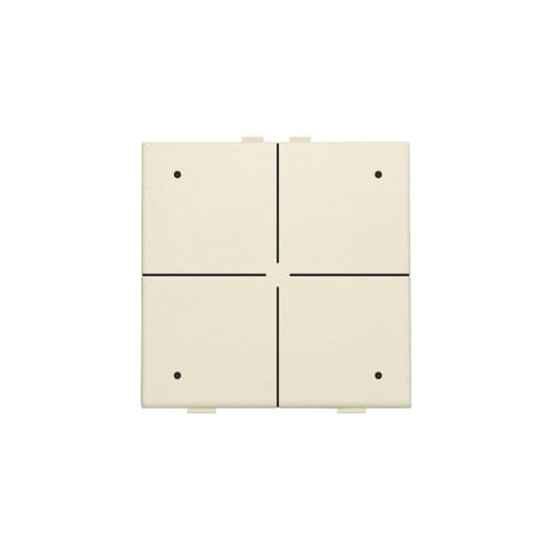Niko - BOUTON-POUSSOIR QUADRUPLE AVEC LED ET CAPTEURS DE CONFORT