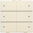 Niko - BOUTON-POUSSOIR SEXTUPLE AVEC LED ET CAPTEURS DE CONFORT