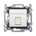 Niko - 1 CONNEXION RJ45 STP CAT5E + FINITION, POE++, PLAT, 60X71, VIS
