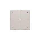 Niko - BOUTON-POUSSOIR QUADRUPLE AVEC LED ET CAPTEURS DE CONFORT