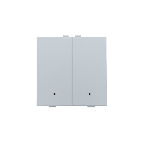 Niko - BOUTON-POUSSOIR DOUBLE AVEC LED ET CAPTEURS DE CONFORT