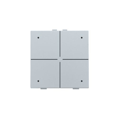 Niko - BOUTON-POUSSOIR QUADRUPLE AVEC LED ET CAPTEURS DE CONFORT