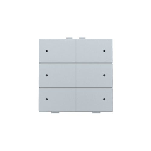 Niko - BOUTON-POUSSOIR SEXTUPLE AVEC LED ET CAPTEURS DE CONFORT