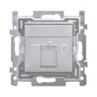Niko - 1 CONN. RJ45 STP CAT. 6A, POE++, PLAT, VIS, CAPUCHON PROTECTION