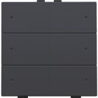 Niko - BOUTON-POUSSOIR SEXTUPLE AVEC LED ET CAPTEURS DE CONFORT