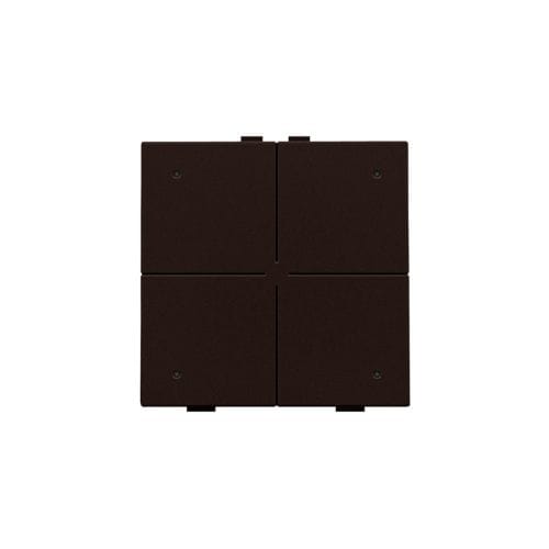 Niko - BOUTON-POUSSOIR QUADRUPLE AVEC LED ET CAPTEURS DE CONFORT
