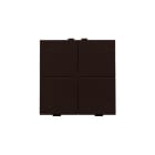 Niko - BOUTON-POUSSOIR QUADRUPLE AVEC LED ET CAPTEURS DE CONFORT