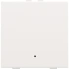 Niko - BOUTON-POUSSOIR SIMPLE AVEC LED ET CAPTEURS DE CONFORT