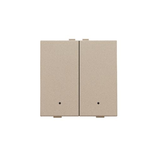 Niko - BOUTON-POUSSOIR DOUBLE AVEC LED ET CAPTEURS DE CONFORT