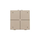 Niko - BOUTON-POUSSOIR QUADRUPLE AVEC LED ET CAPTEURS DE CONFORT
