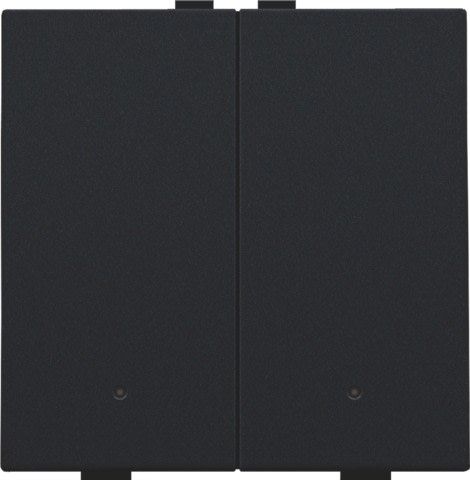 Niko - BOUTON-POUSSOIR DOUBLE AVEC LED ET CAPTEURS DE CONFORT
