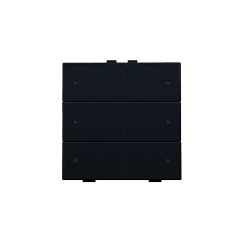 Niko - BOUTON-POUSSOIR SEXTUPLE AVEC LED ET CAPTEURS DE CONFORT
