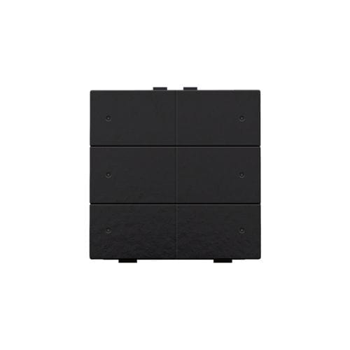 Niko - BOUTON-POUSSOIR SEXTUPLE AVEC LED ET CAPTEURS DE CONFORT