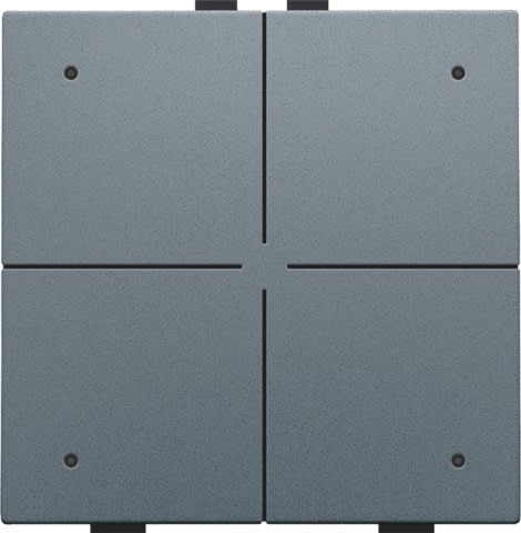 Niko - BOUTON-POUSSOIR QUADRUPLE AVEC LED ET CAPTEURS DE CONFORT
