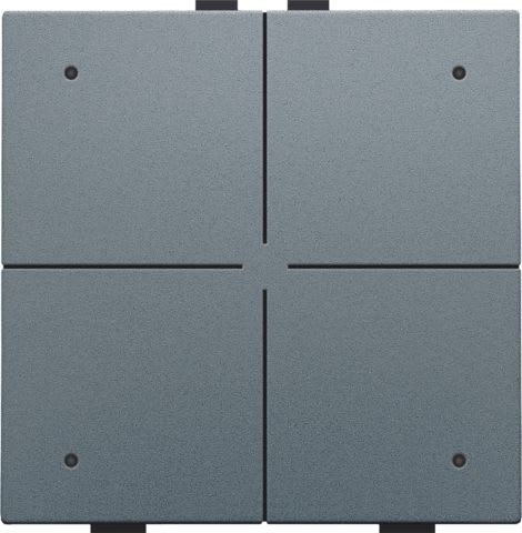 Niko - BOUTON-POUSSOIR QUADRUPLE AVEC LED ET CAPTEURS DE CONFORT