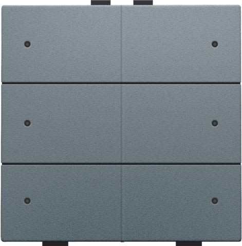 Niko - BOUTON-POUSSOIR SEXTUPLE AVEC LED ET CAPTEURS DE CONFORT