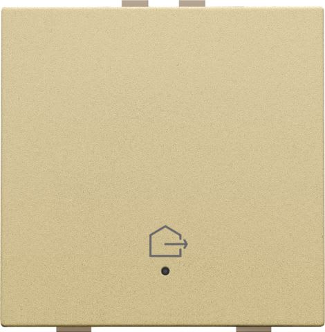 Niko - BOUTON-POUSSOIR SIMPLE AVEC LED, CAPTEURS DE CONFORT ET SYMBOLE