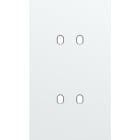 Niko - PLAQUE DBL V60PR 2 COMMUT DBL ,NIKO TOGGLE