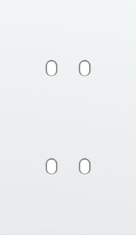 Niko - PLAQUE DBL V60PR 2 COMMUT DBL ,NIKO TOGGLE