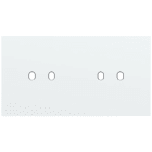 Niko - PLAQUE DBL H71PR 2 COMMUT DBL ,NIKO TOGGLE