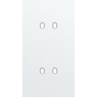 Niko - PLAQUE DBL V71PR 2 COMMUT DBL ,NIKO TOGGLE