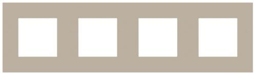 Niko - PLAQUE DE RECOUVREMENT QUADRUPLE, ENTRAXE DE 71MM