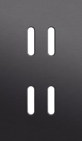 Niko - PLAQUE DBL V60PR 2 COMMUT DBL ,NIKO ROCKER