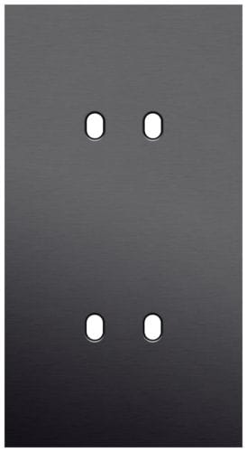 Niko - PLAQUE DBL V71PR 2 COMMUT DBL ,NIKO TOGGLE
