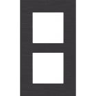 Niko - PLAQUE DE RECOUVREMENT DOUBLE, ENTRAXE DE 60MM, VERTICALE