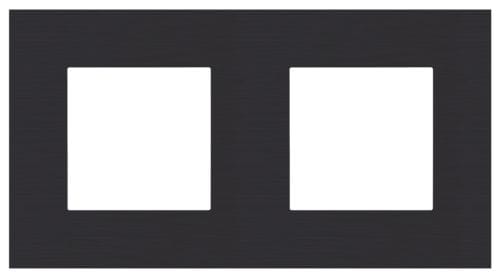 Niko - PLAQUE DE RECOUVREMENT DOUBLE, ENTRAXE DE 71MM