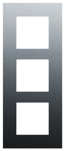 Niko - PLAQUE DE RECOUVREMENT TRIPLE, ENTRAXE DE 60MM, VERTICALE