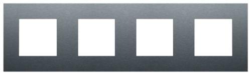 Niko - PLAQUE DE RECOUVREMENT QUADRUPLE, ENTRAXE DE 71MM