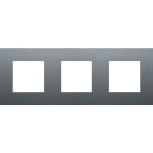 Niko - PLAQUE DE RECOUVREMENT TRIPLE, ENTRAXE DE 71MM