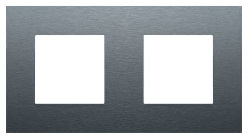 Niko - PLAQUE DE RECOUVREMENT DOUBLE, ENTRAXE DE 71MM