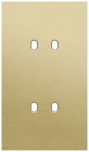 Niko - PLAQUE DBL V60PR 2 COMMUT DBL ,NIKO TOGGLE
