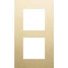 Niko - PLAQUE DE RECOUVREMENT DOUBLE, ENTRAXE DE 60MM, VERTICALE