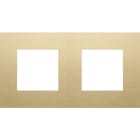 Niko - PLAQUE DE RECOUVREMENT DOUBLE, ENTRAXE DE 71MM