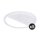 Niko - COUVRE-LENTILLE DÉTECTEURS P4XMR/M4XMR, TRANSPARENT (5 PCS)