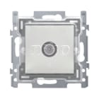 Niko - CONN. COAX. SIMPLE POUR TV, 2 GHZ, SOCLE ET FINIT., WHITE, PPC